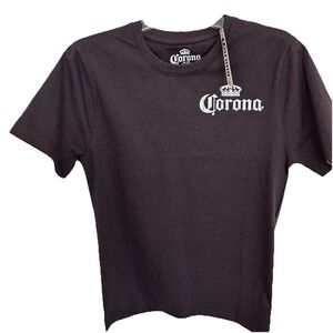 Corona Extra Three‎ Beer Bottles Design Brown Men's S